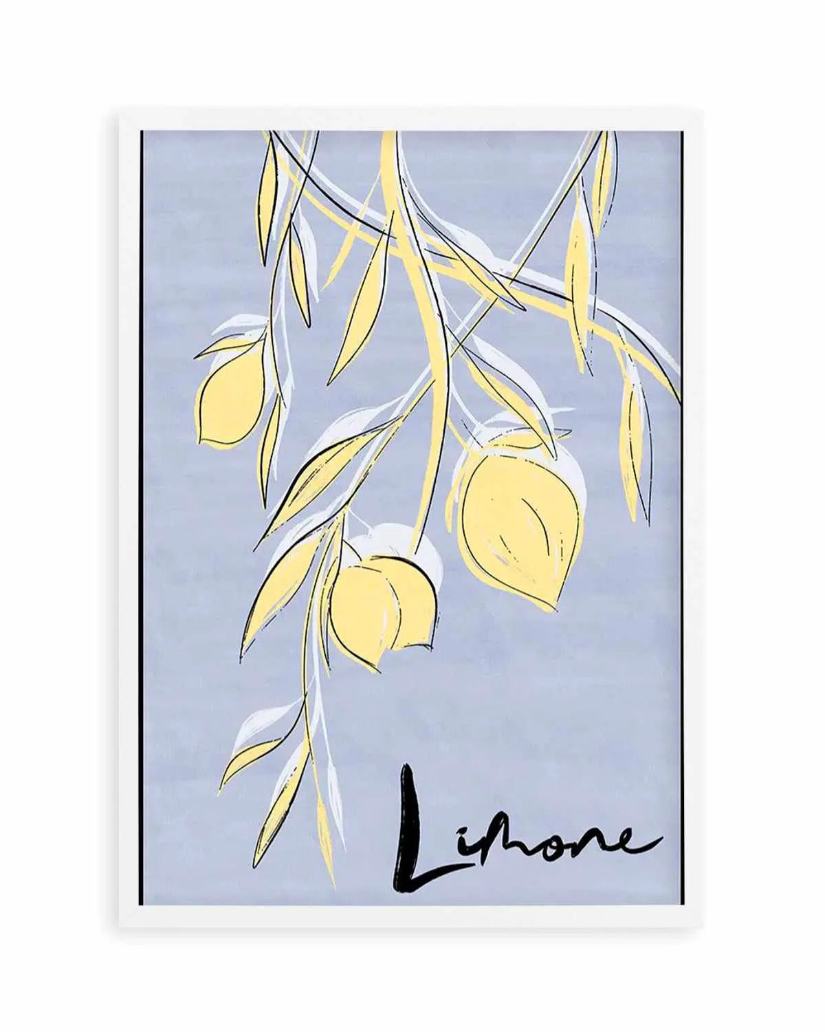 Limone Art Print from Olive et Oriel where you can shop wallpaper and artworks online