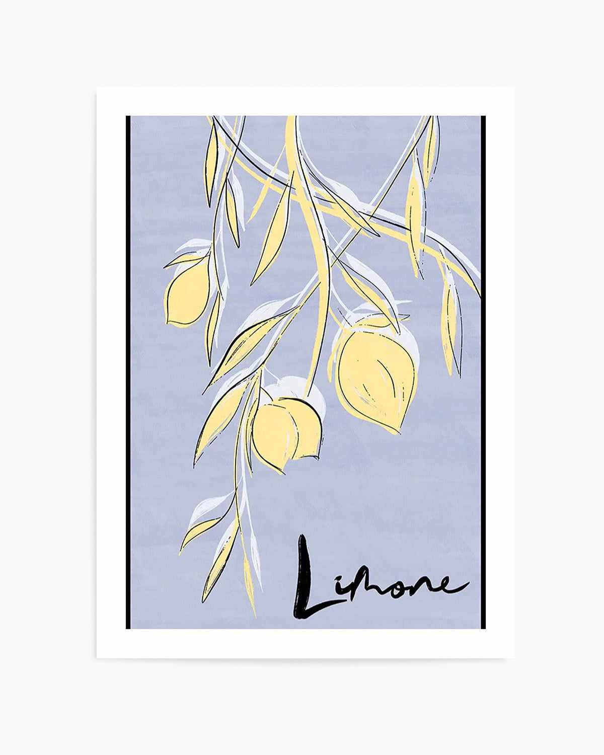 Limone Art Print