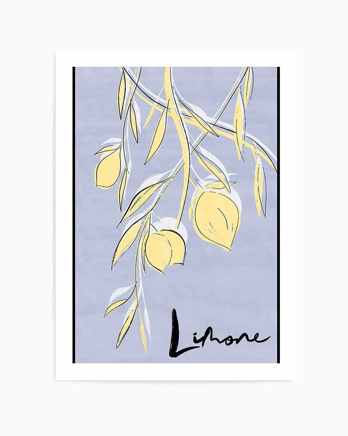 Limone Art Print from Olive et Oriel where you can shop wallpaper and artworks online