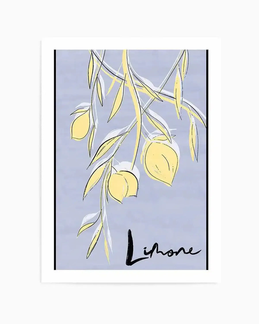 Limone Art Print from Olive et Oriel where you can shop wallpaper and artworks online