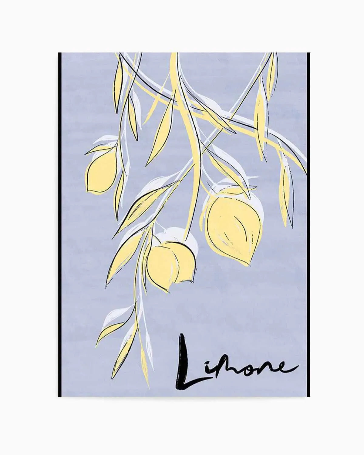 Limone Art Print from Olive et Oriel where you can shop wallpaper and artworks online