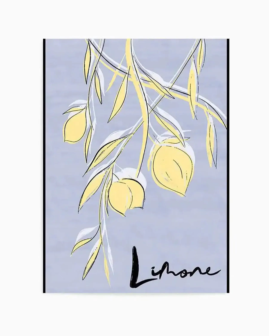 Limone Art Print from Olive et Oriel where you can shop wallpaper and artworks online