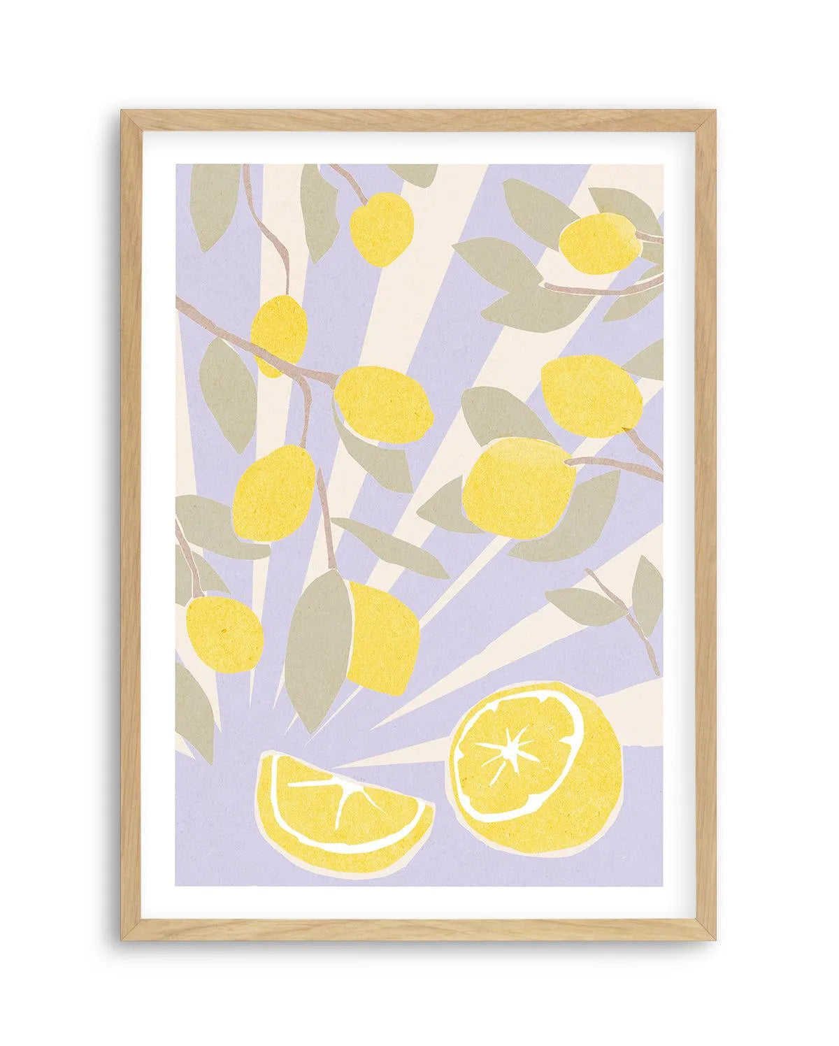 LimoˆšÃ‰ˆšÃ–n en Violeta II Art Print-PRINT-Olive et Oriel-Olive et Oriel-A5 | 5.8" x 8.3" | 14.8 x 21cm-Oak-With White Border-Buy-Australian-Art-Prints-Online-with-Olive-et-Oriel-Your-Artwork-Specialists-Austrailia-Decorate-With-Coastal-Photo-Wall-Art-Prints-From-Our-Beach-House-Artwork-Collection-Fine-Poster-and-Framed-Artwork