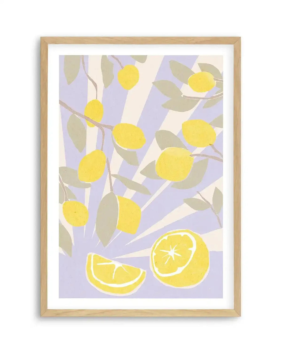 LimoˆšÃ‰ˆšÃ–n en Violeta II Art Print-PRINT-Olive et Oriel-Olive et Oriel-A5 | 5.8" x 8.3" | 14.8 x 21cm-Oak-With White Border-Buy-Australian-Art-Prints-Online-with-Olive-et-Oriel-Your-Artwork-Specialists-Austrailia-Decorate-With-Coastal-Photo-Wall-Art-Prints-From-Our-Beach-House-Artwork-Collection-Fine-Poster-and-Framed-Artwork