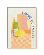 Limoni Di Amalfi | Framed Canvas Art Print