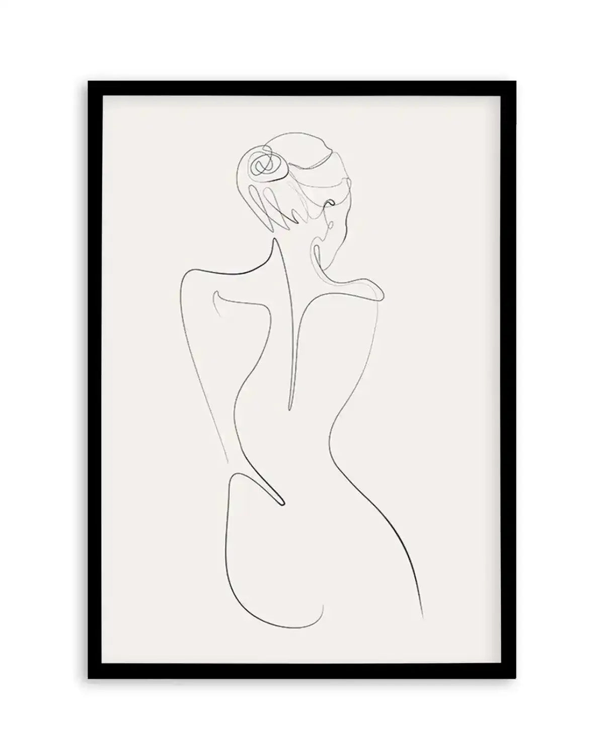 Line Figure I Art Print from Olive et Oriel where you can shop wallpaper and artworks online