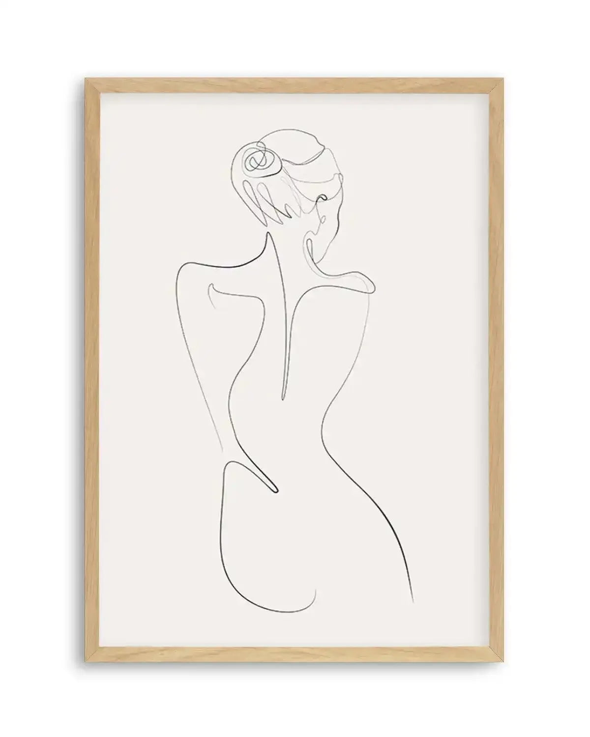 Line Figure I Art Print from Olive et Oriel where you can shop wallpaper and artworks online