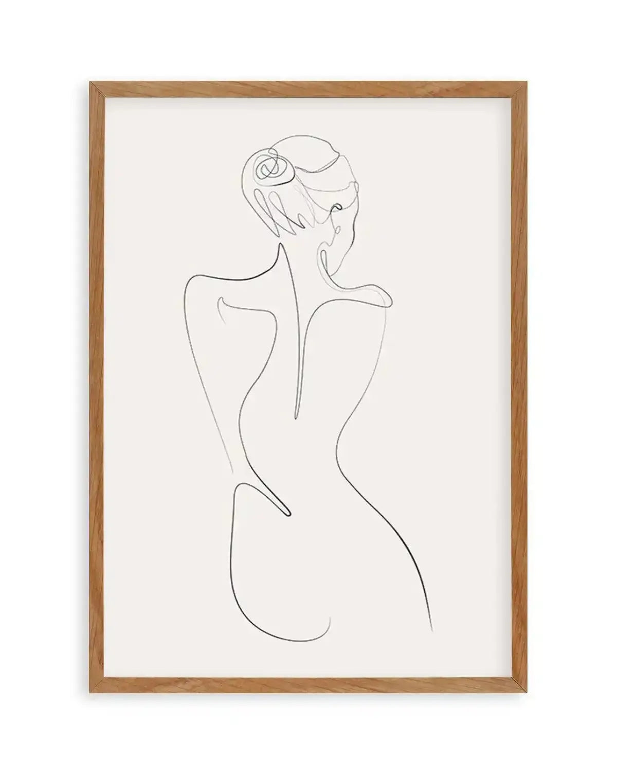 Line Figure I Art Print from Olive et Oriel where you can shop wallpaper and artworks online