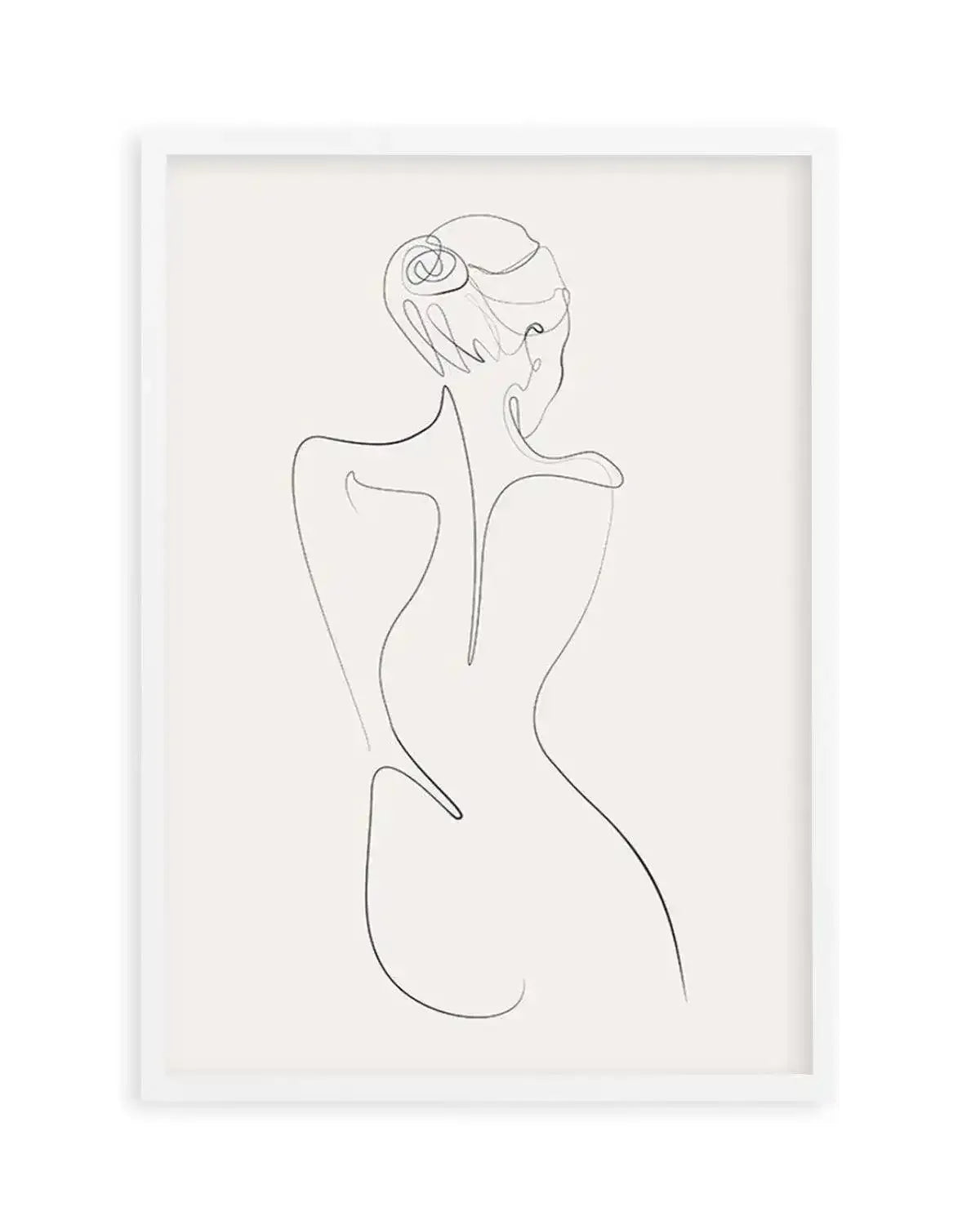 Line Figure I Art Print from Olive et Oriel where you can shop wallpaper and artworks online