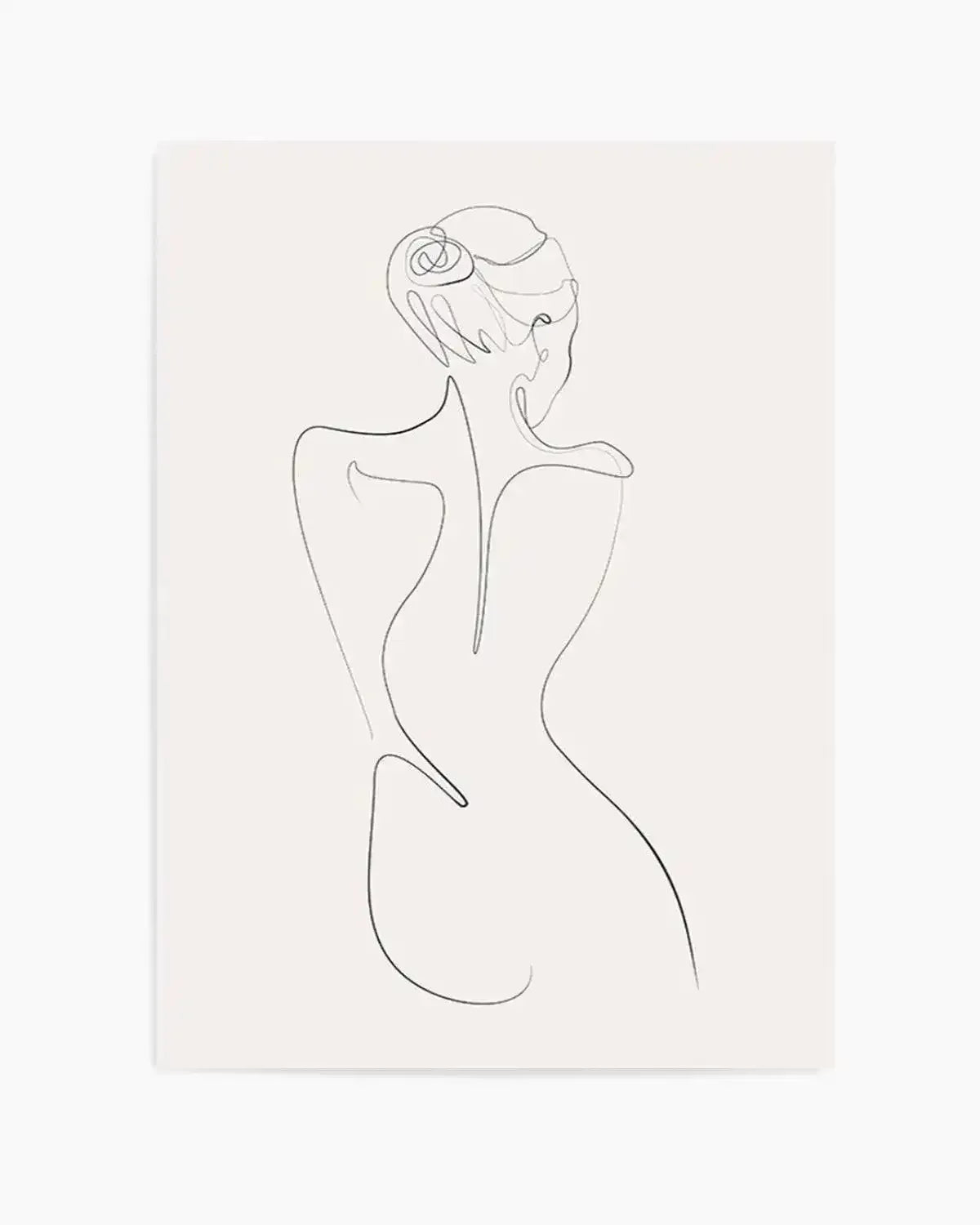 Line Figure I Art Print from Olive et Oriel where you can shop wallpaper and artworks online