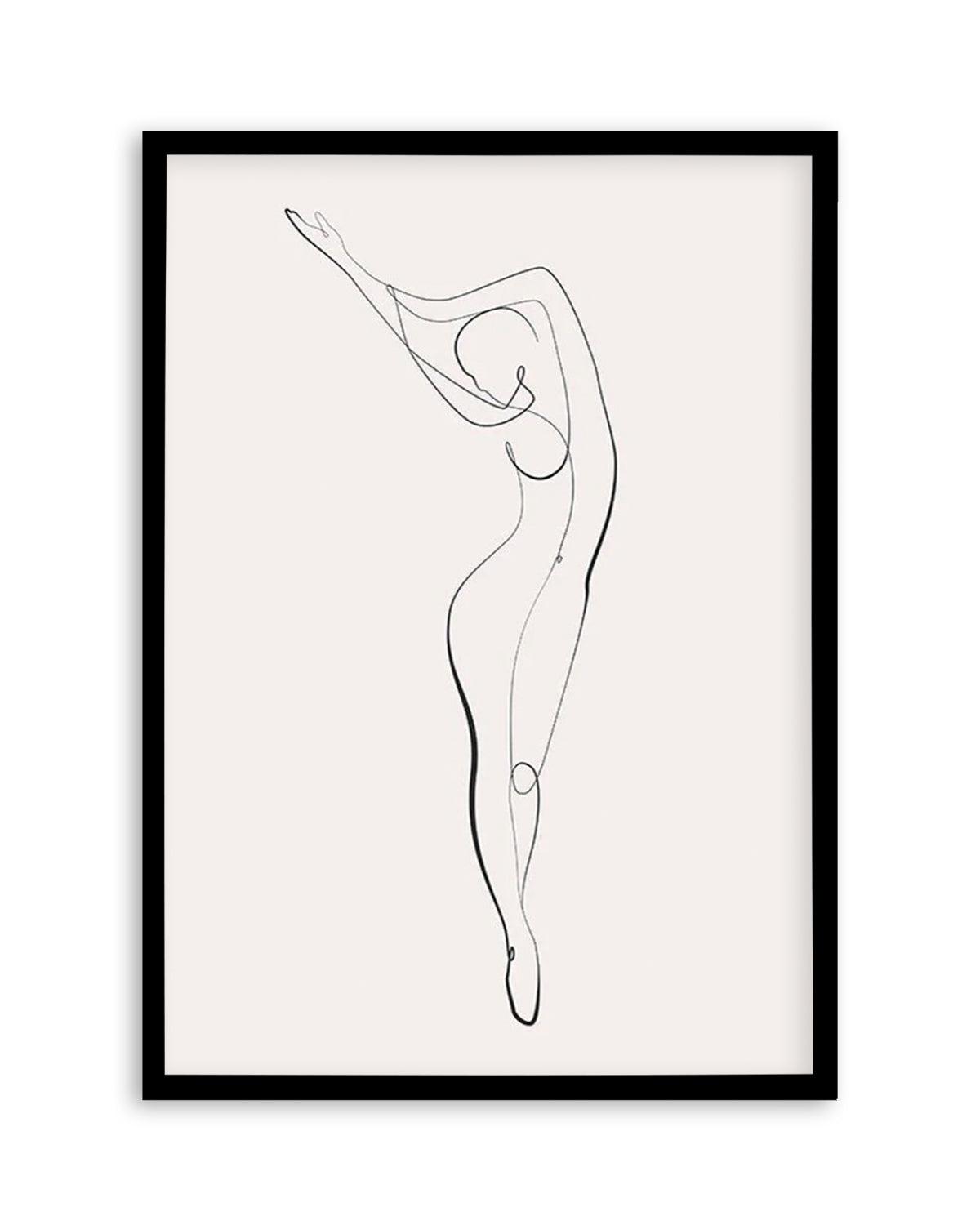 Line Figure II Art Print