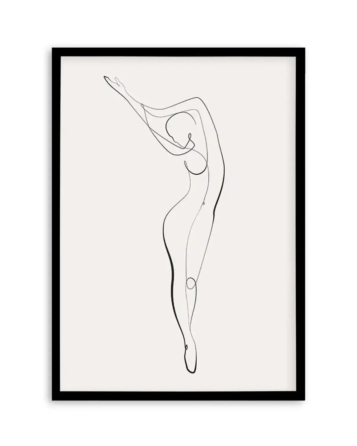 Line Figure II Art Print from Olive et Oriel where you can shop wallpaper and artworks online