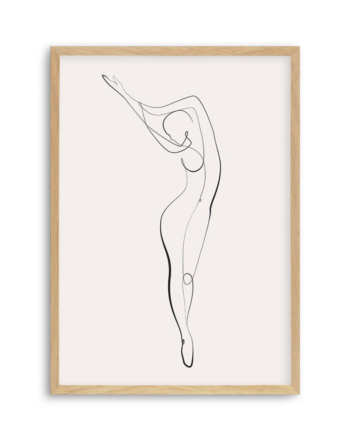 Line Figure II Art Print