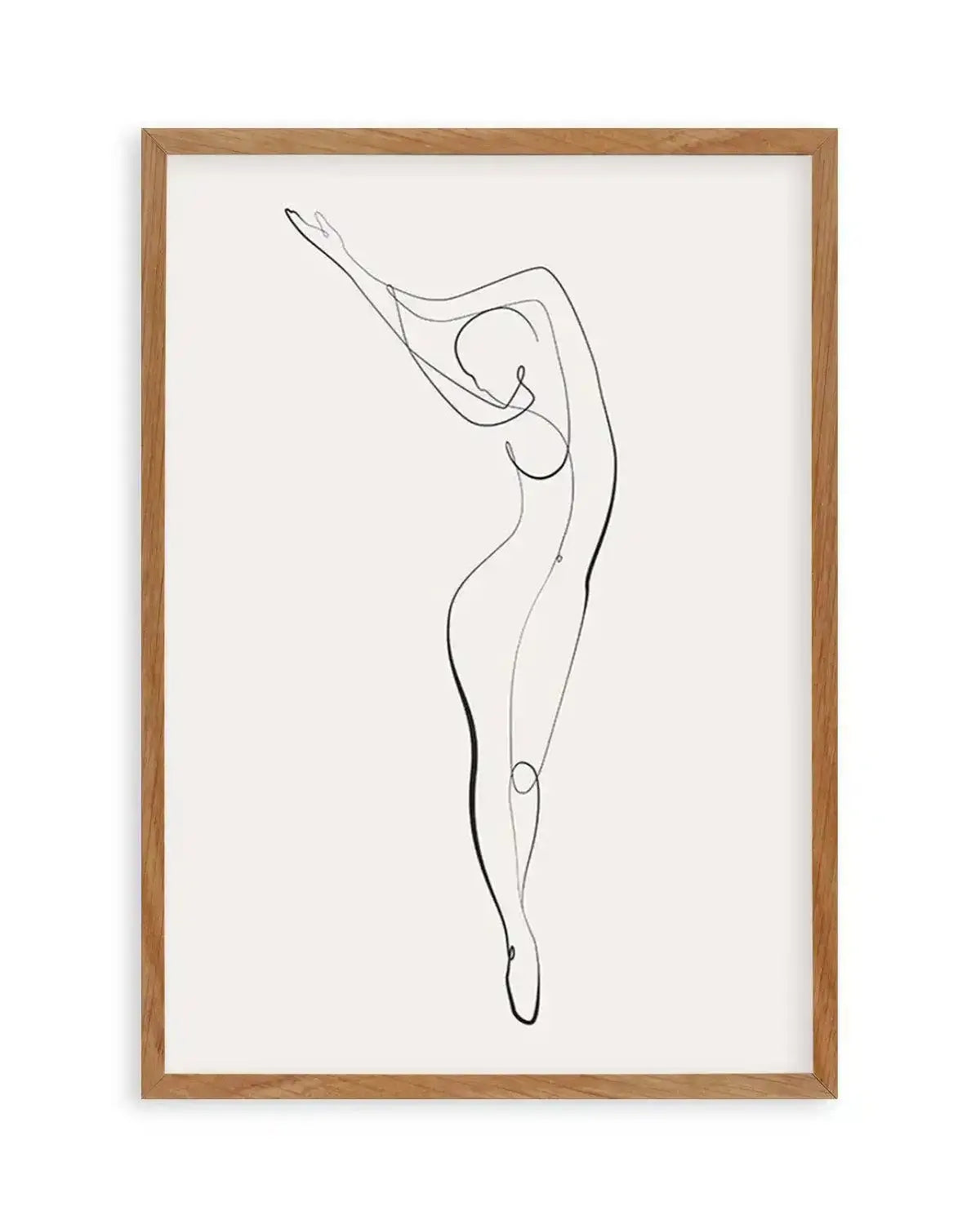 Line Figure II Art Print from Olive et Oriel where you can shop wallpaper and artworks online