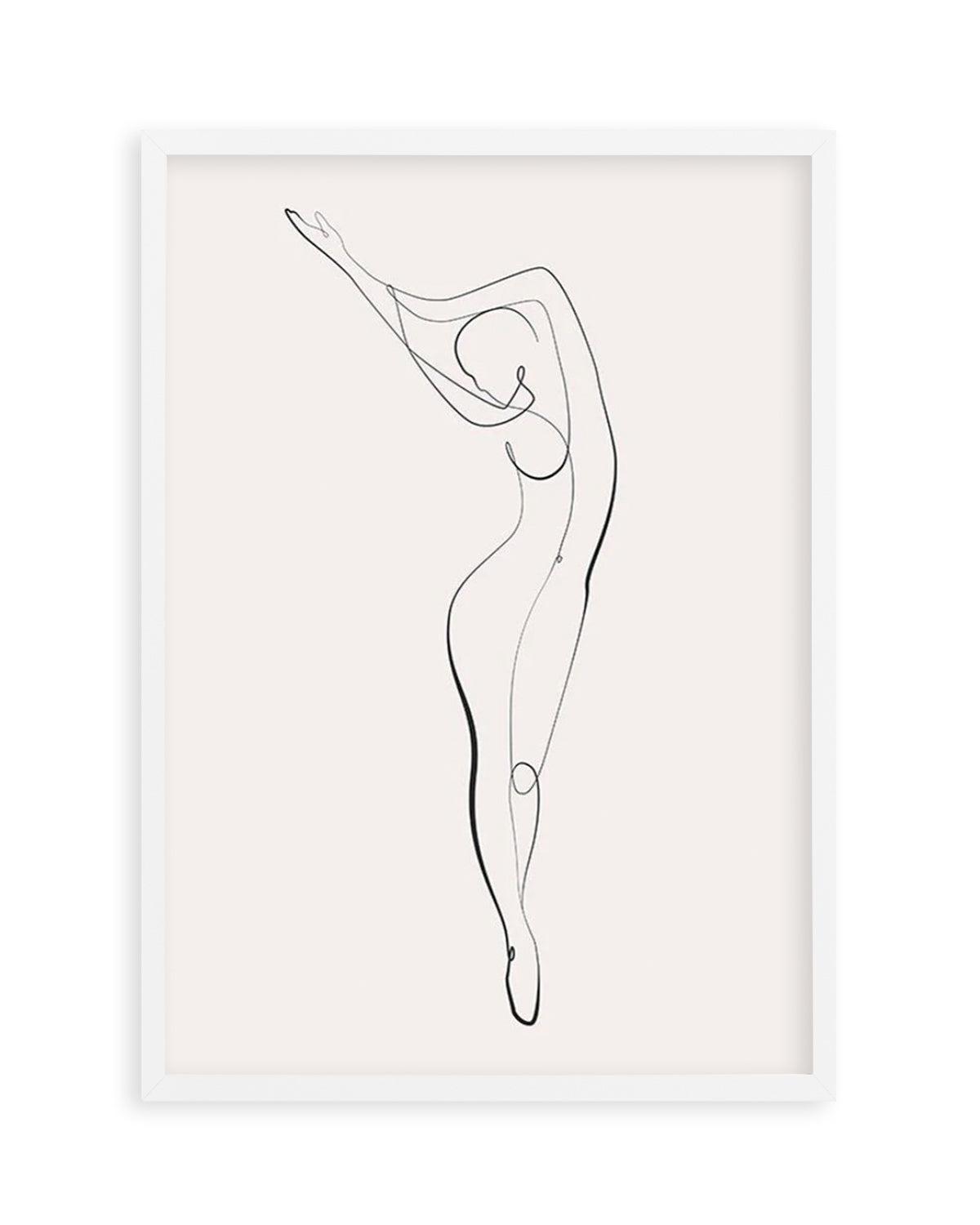 Line Figure II Art Print