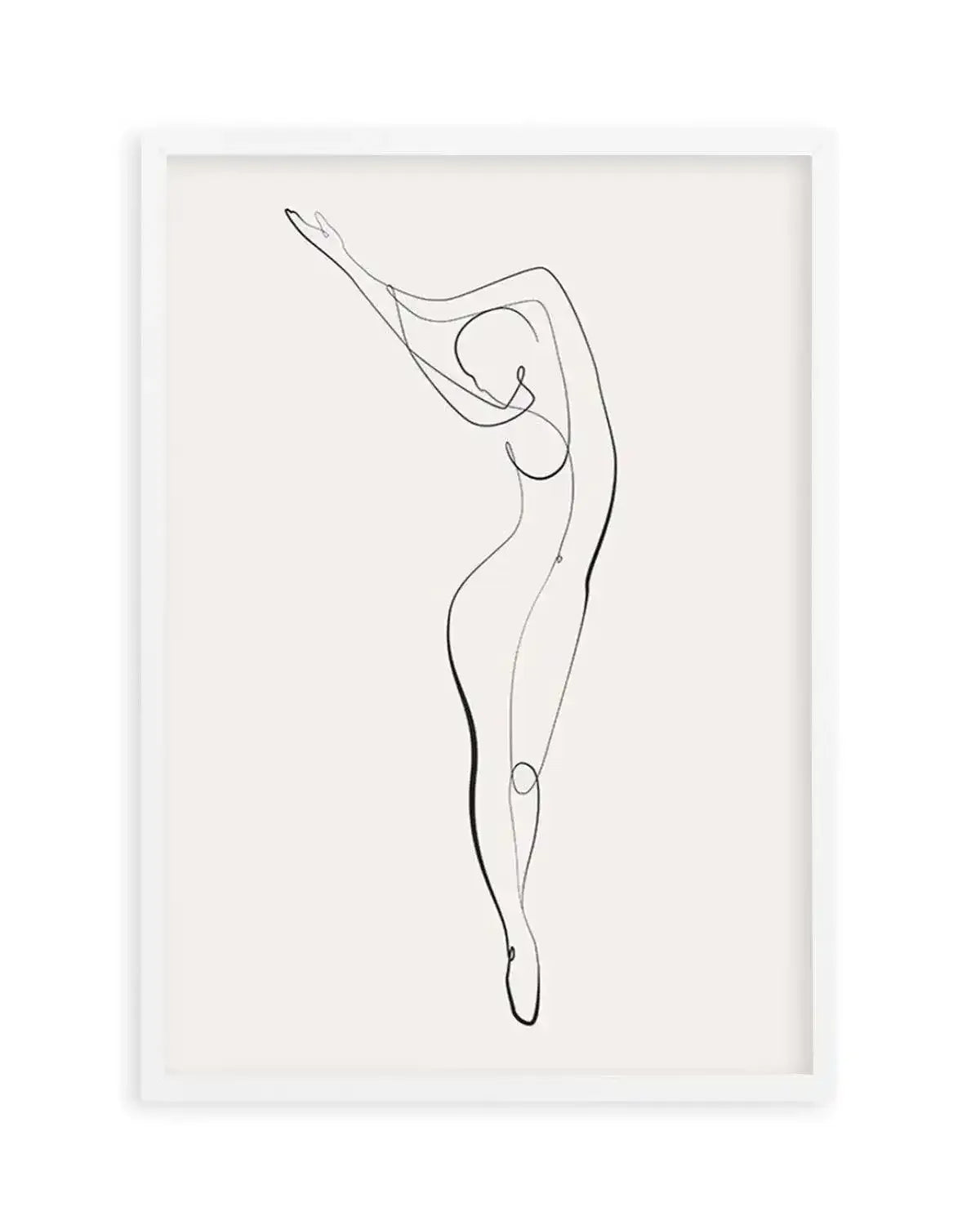 Line Figure II Art Print from Olive et Oriel where you can shop wallpaper and artworks online