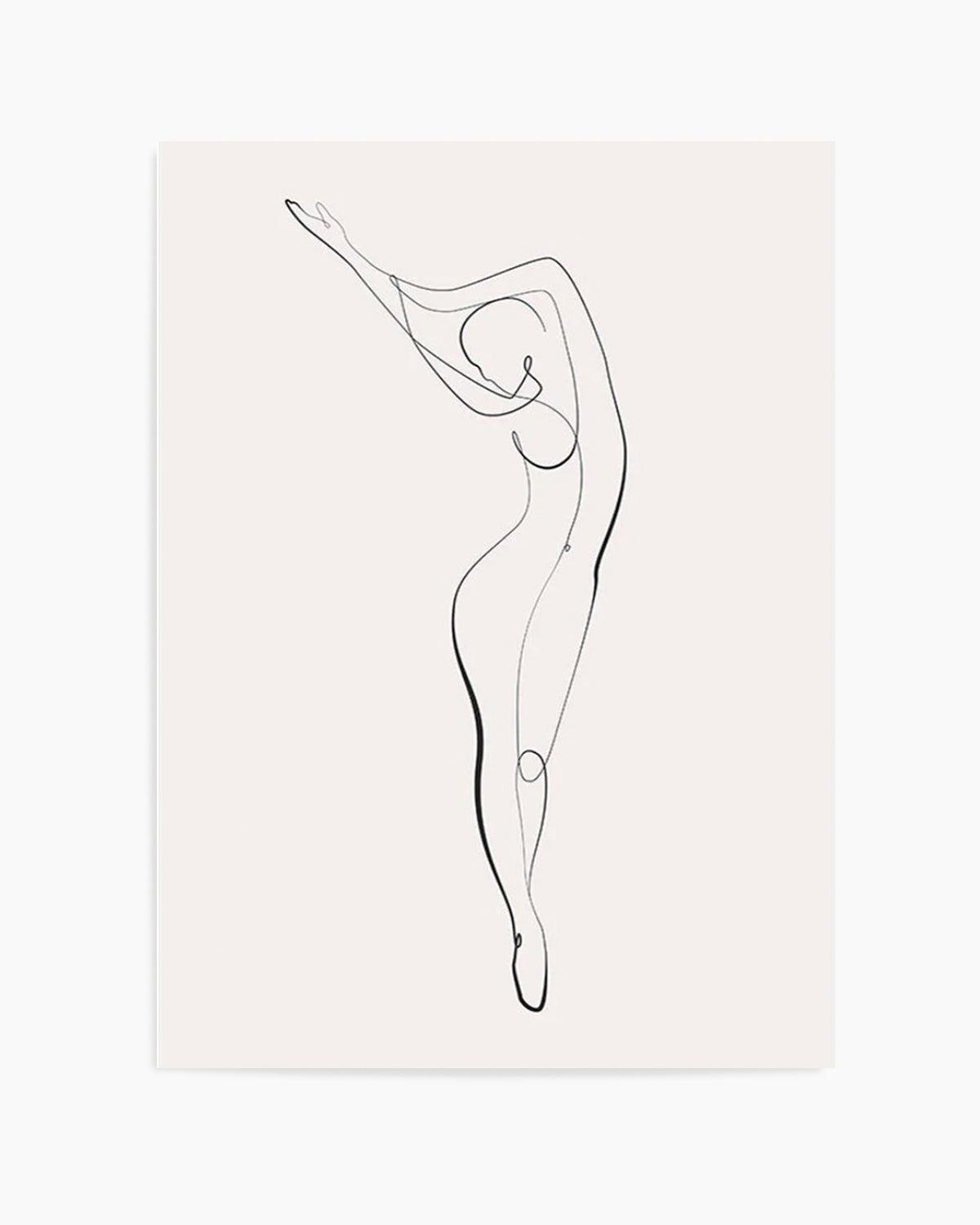 Line Figure II Art Print