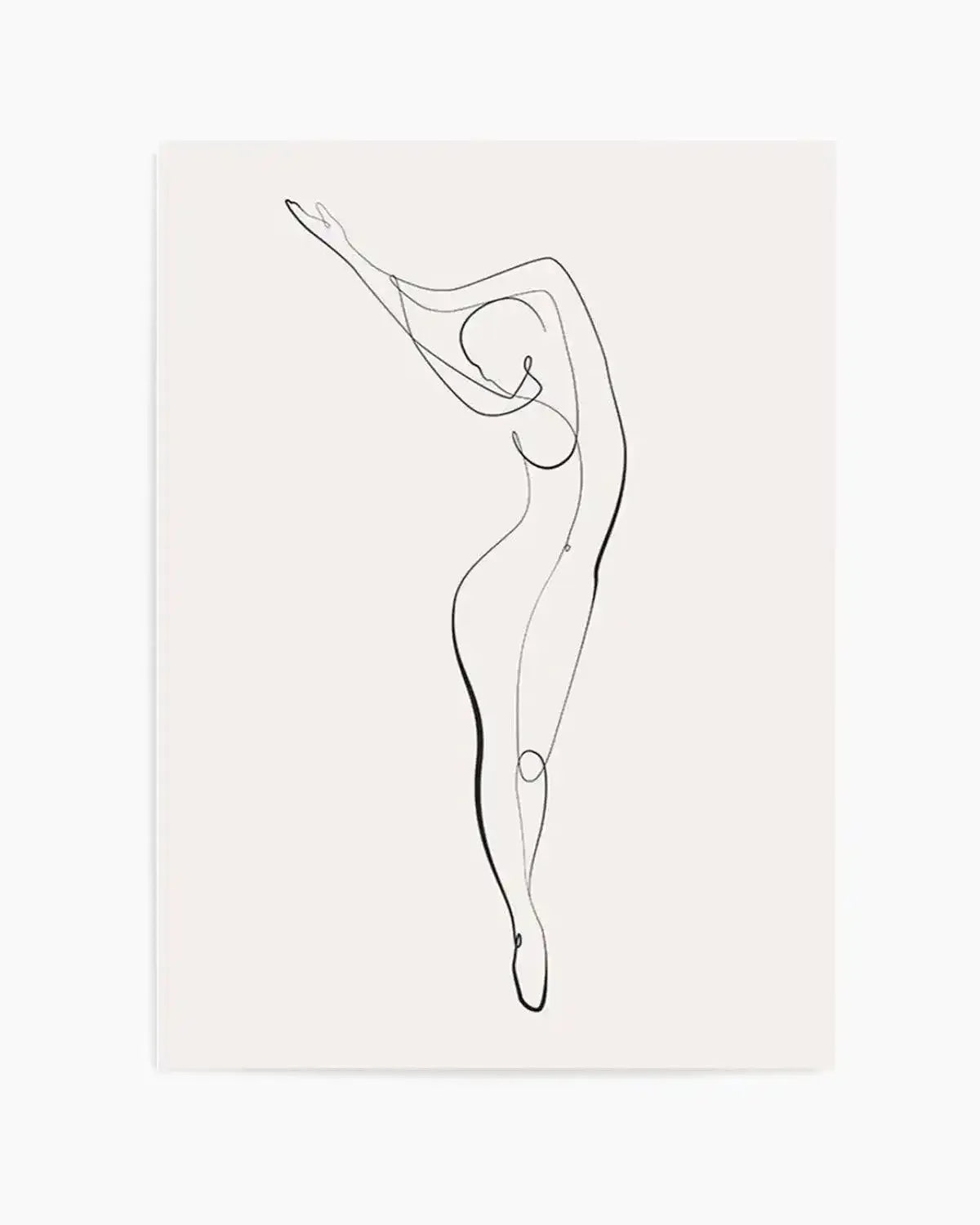 Line Figure II Art Print from Olive et Oriel where you can shop wallpaper and artworks online
