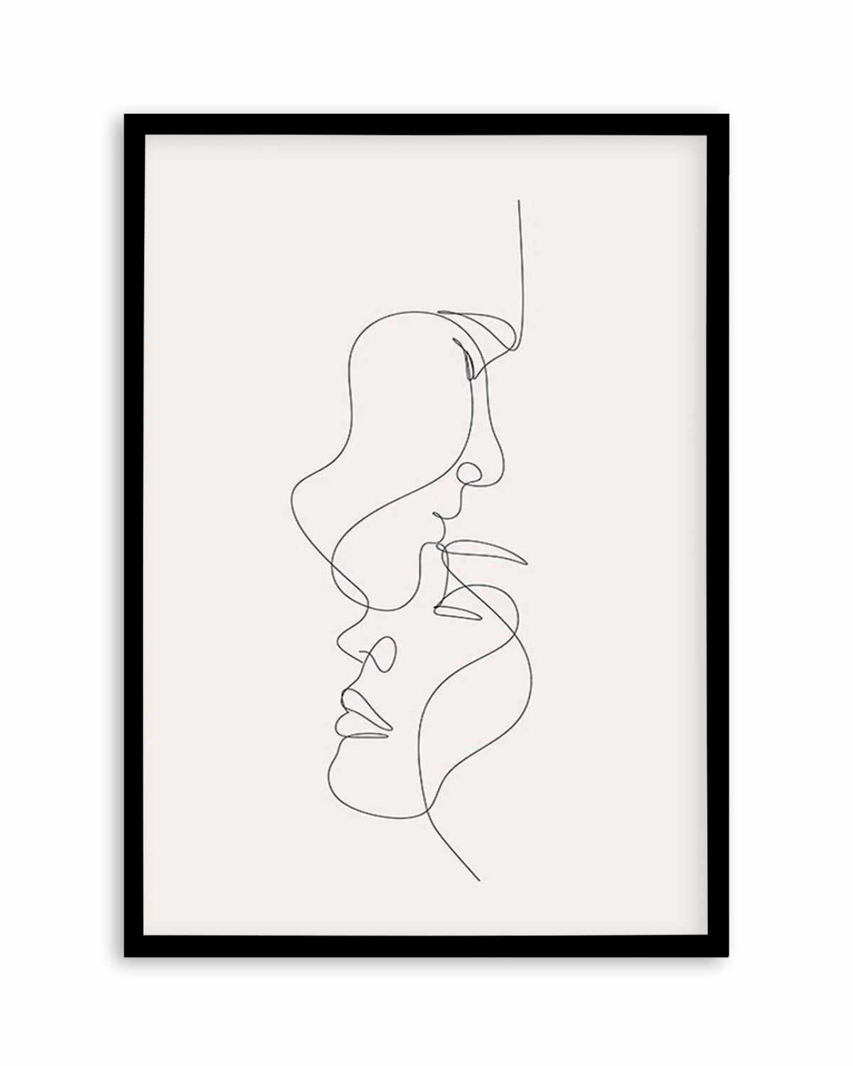 Line Figure III Art Print