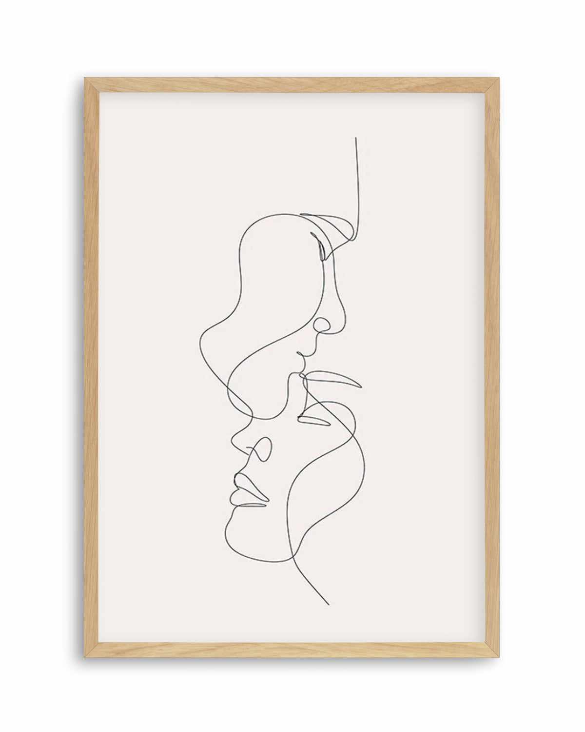 Line Figure III Art Print