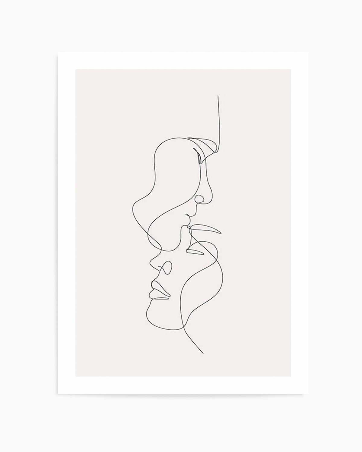 Line Figure III Art Print