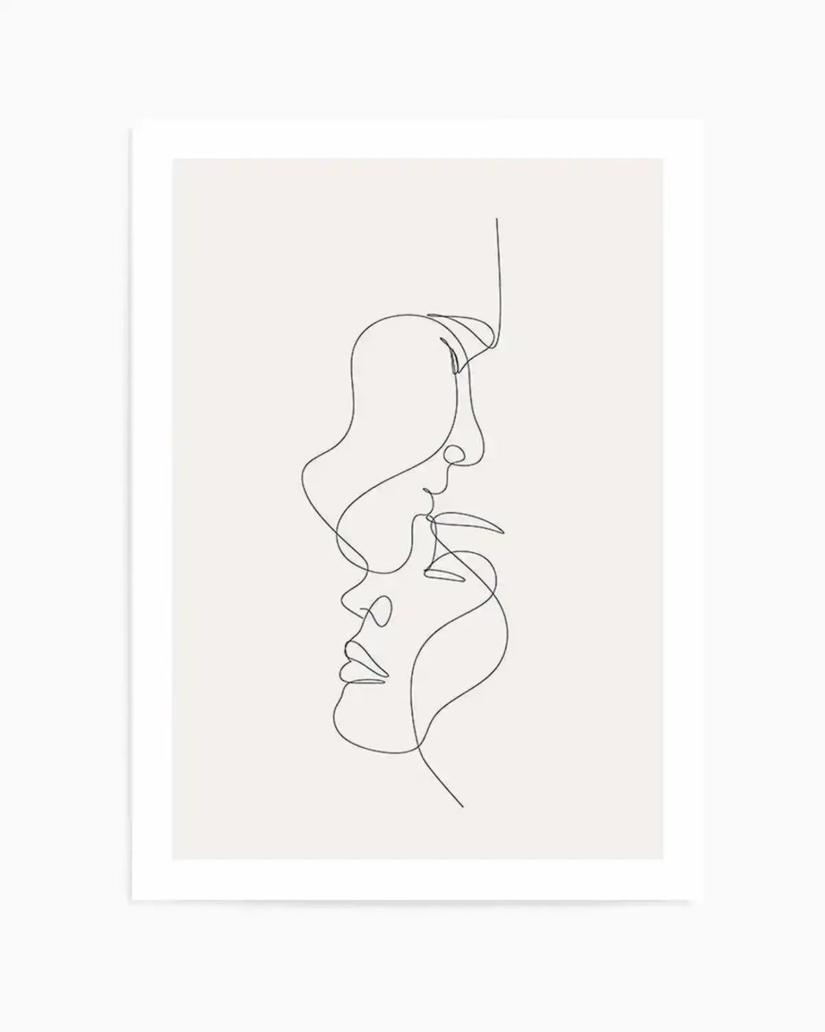 Line Figure III Art Print from Olive et Oriel where you can shop wallpaper and artworks online