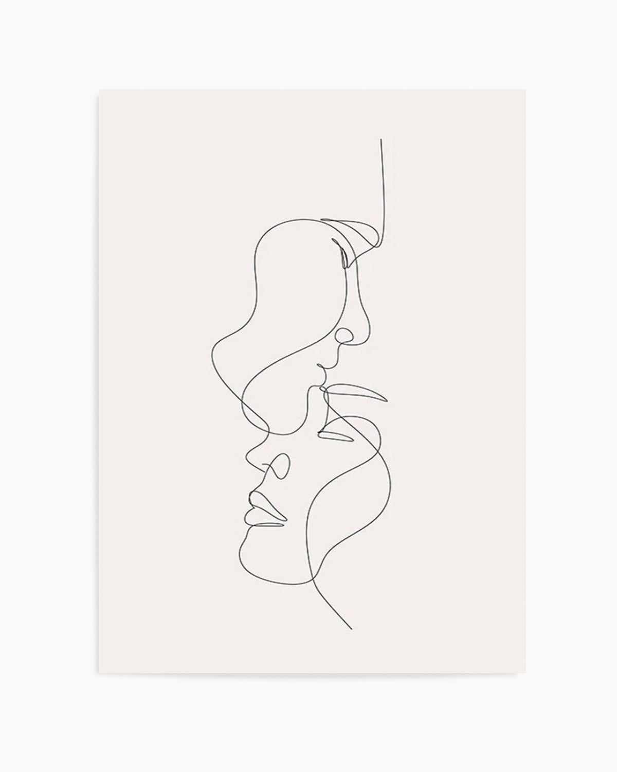 Line Figure III Art Print