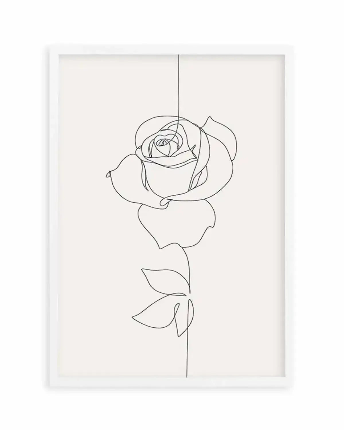 Line Figure IV Art Print from Olive et Oriel where you can shop wallpaper and artworks online