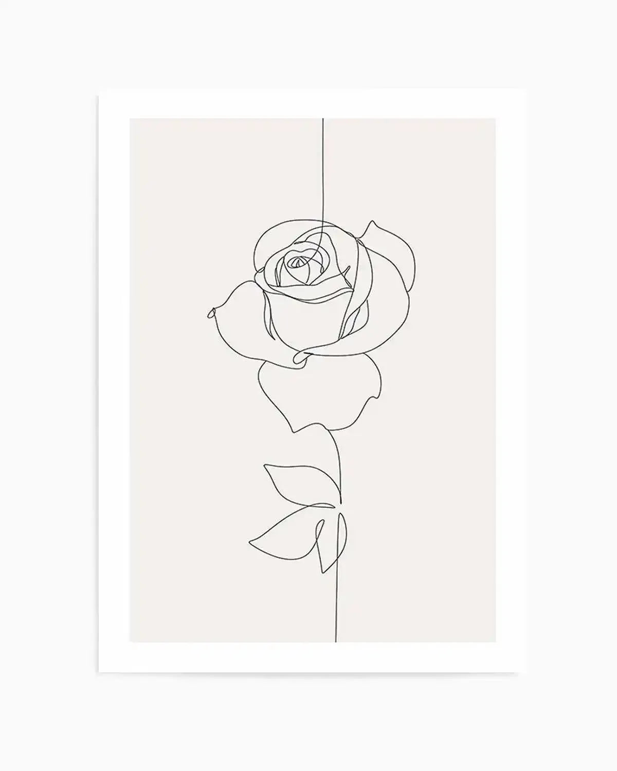 Line Figure IV Art Print from Olive et Oriel where you can shop wallpaper and artworks online