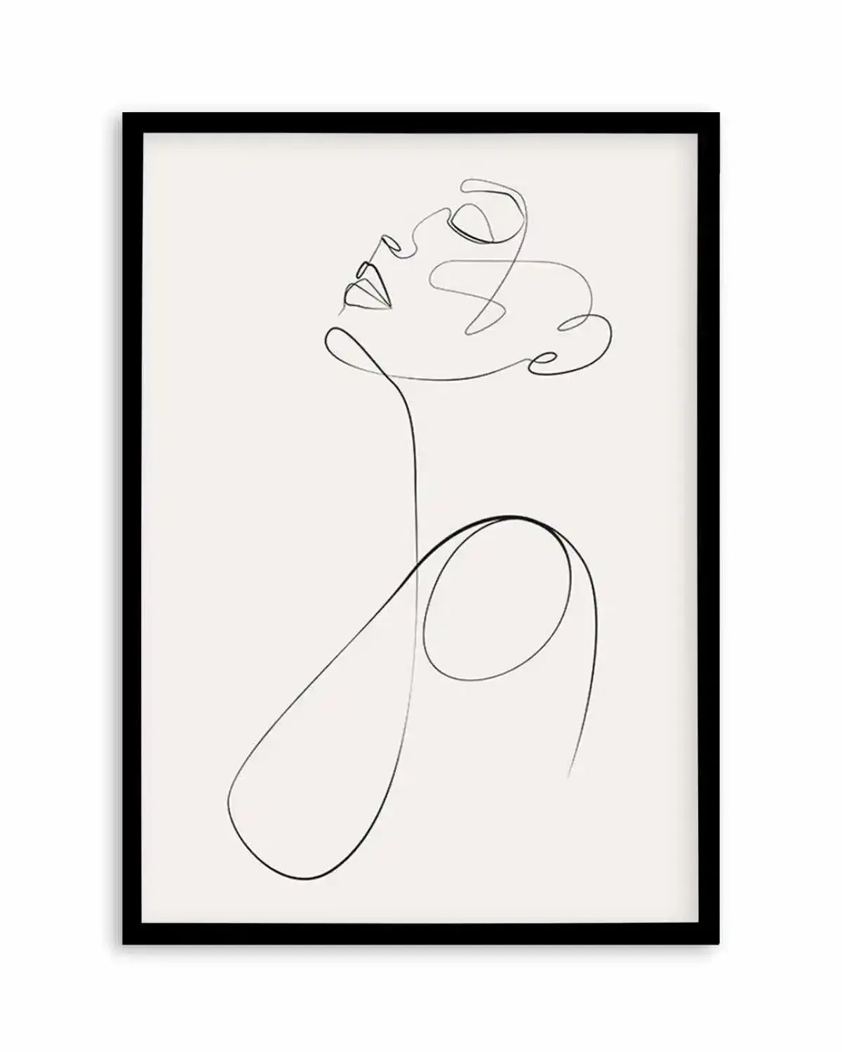 Line Figure V Art Print from Olive et Oriel where you can shop wallpaper and artworks online