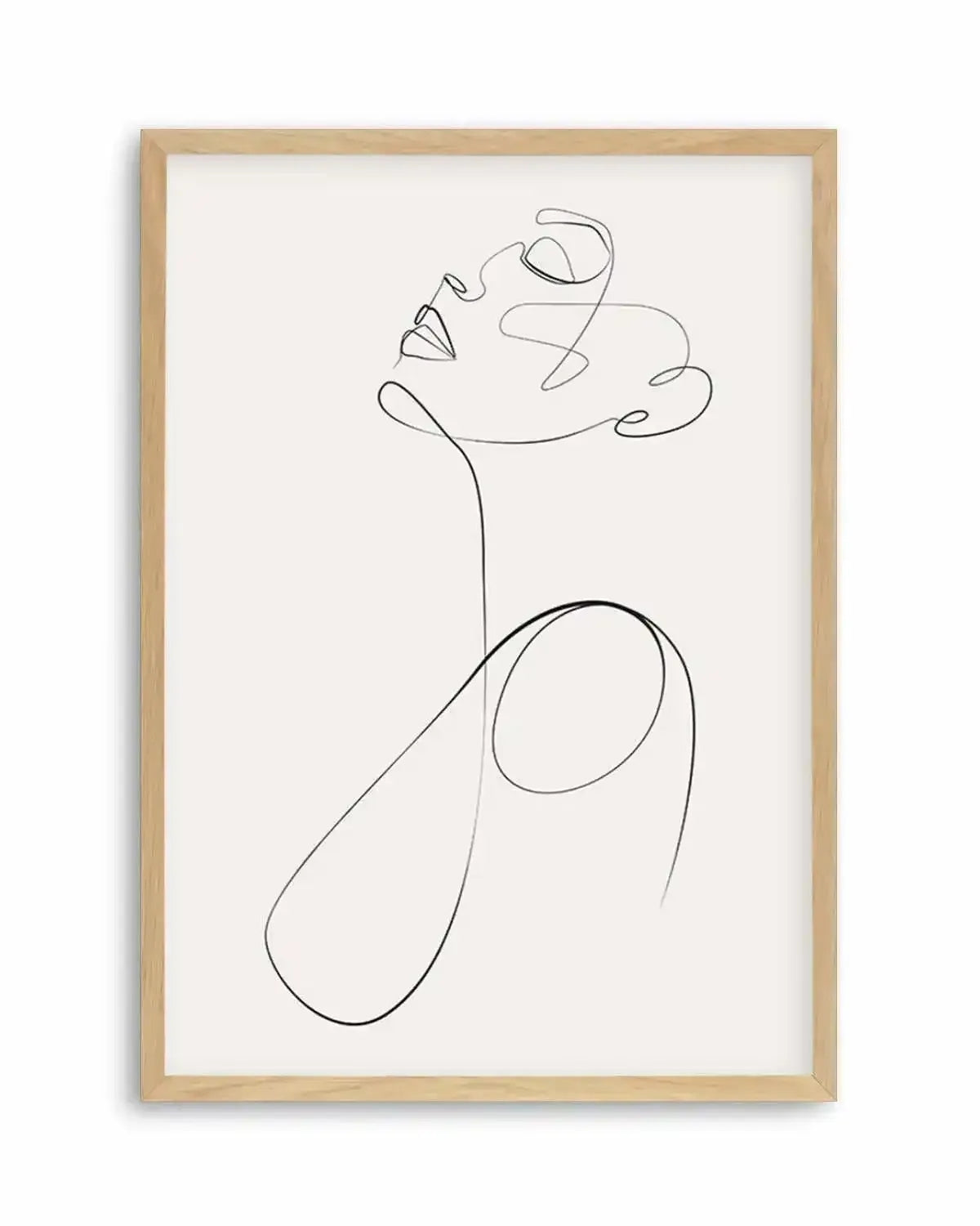 Line Figure V Art Print from Olive et Oriel where you can shop wallpaper and artworks online