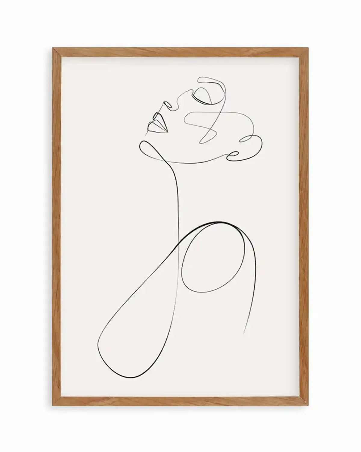 Line Figure V Art Print from Olive et Oriel where you can shop wallpaper and artworks online