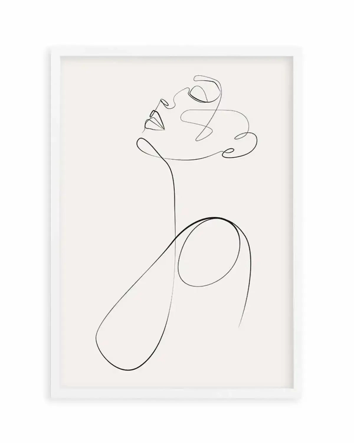 Line Figure V Art Print from Olive et Oriel where you can shop wallpaper and artworks online