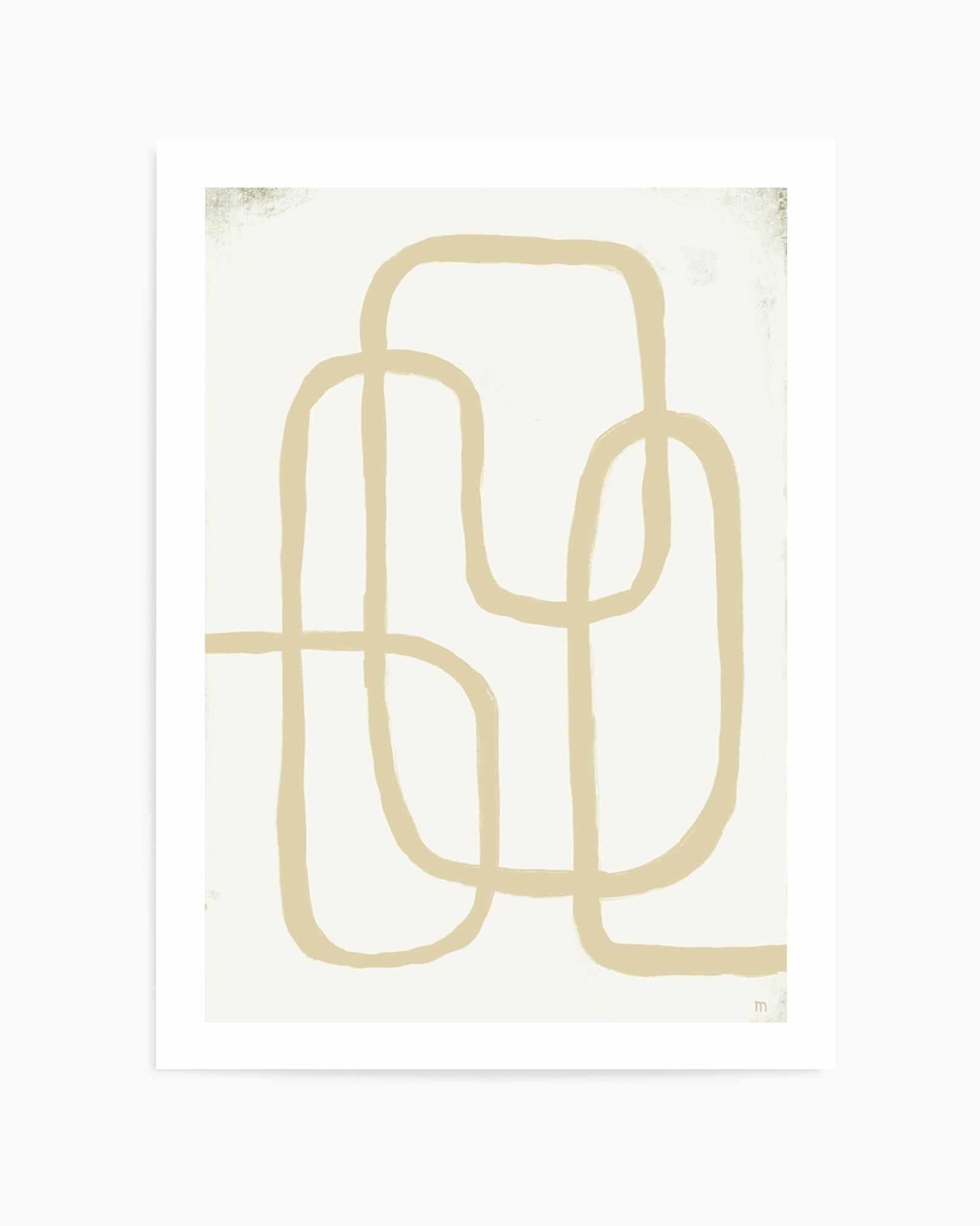 Line Works in White 2 by Marco Marella | Art Print from Olive et Oriel where you can shop wallpaper and artworks online