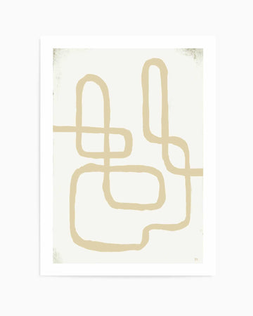 Line Works in White by Marco Marella | Art Print from Olive et Oriel where you can shop wallpaper and artworks online