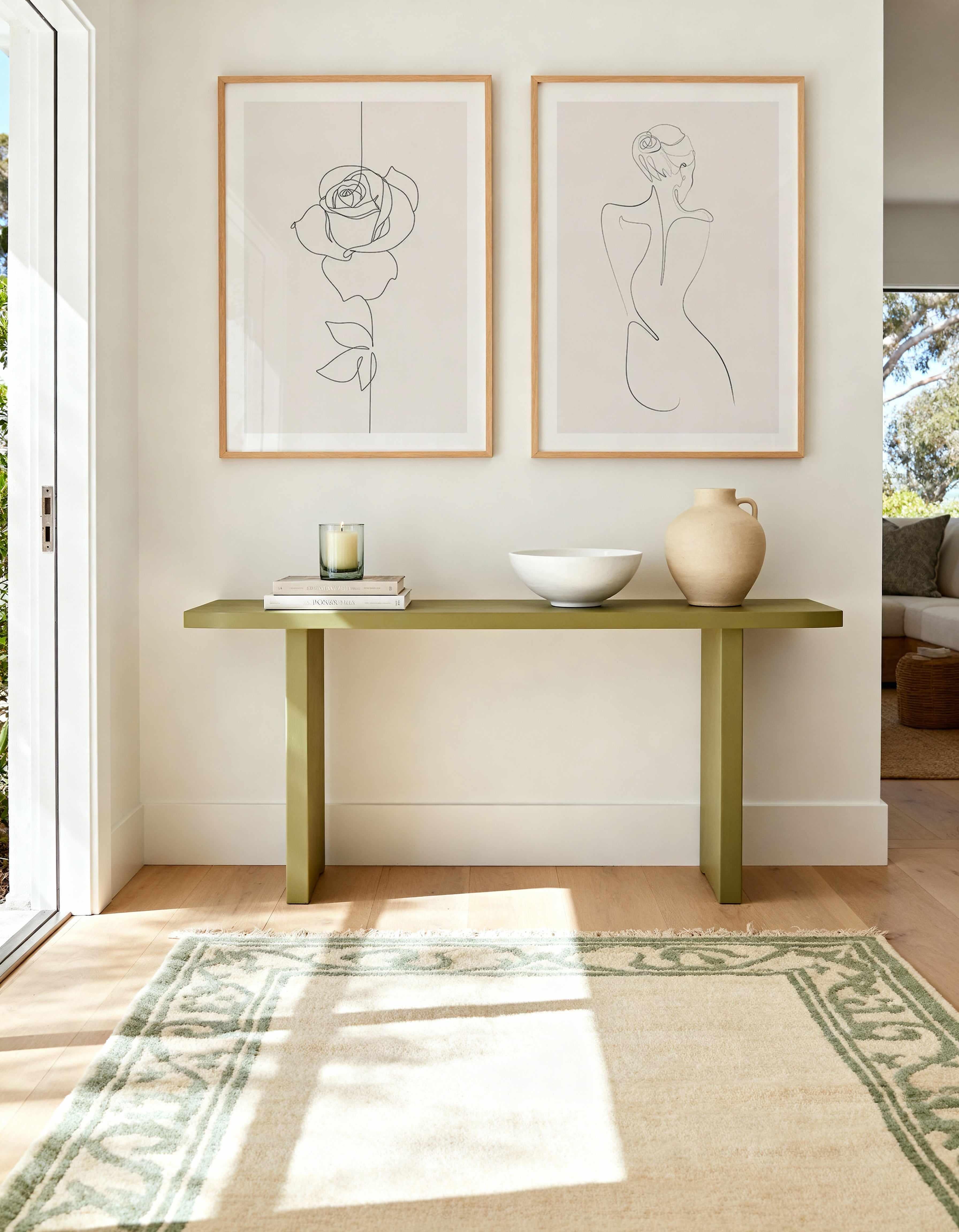 Line Figure I & IV Art Print Set of 2 | Matching Wall Art from Olive et Oriel where you can shop wallpaper and artworks online