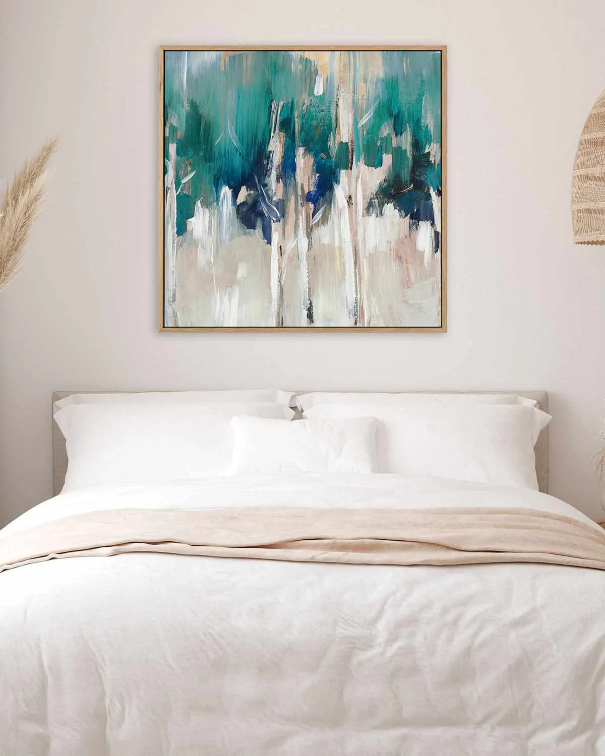 Lineament III | Framed Canvas Art Print from Olive et Oriel where you can shop wallpaper and artworks online
