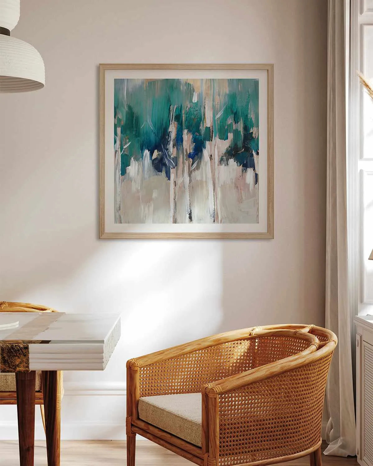 Lineament III Art Print from Olive et Oriel where you can shop wallpaper and artworks online