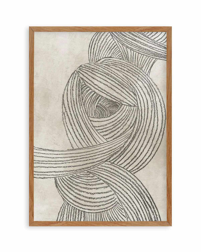 Linear Waves in Sage I Art Print