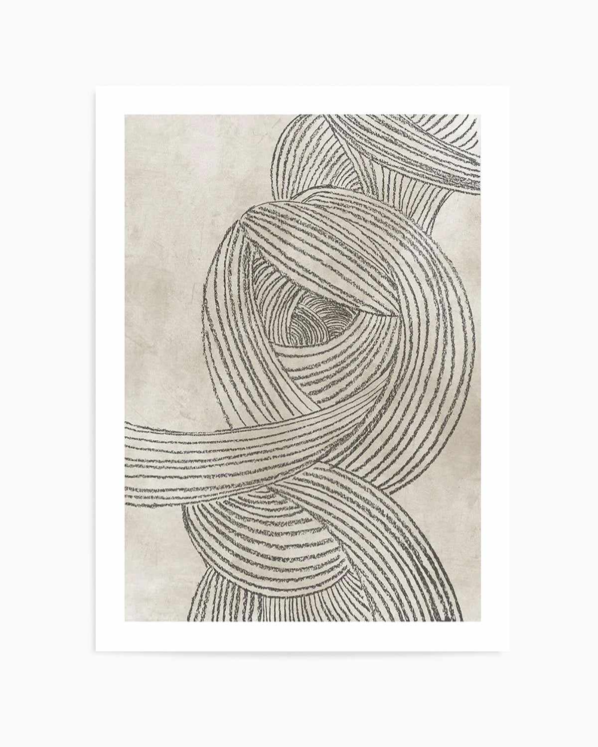 Linear Waves in Sage I Art Print