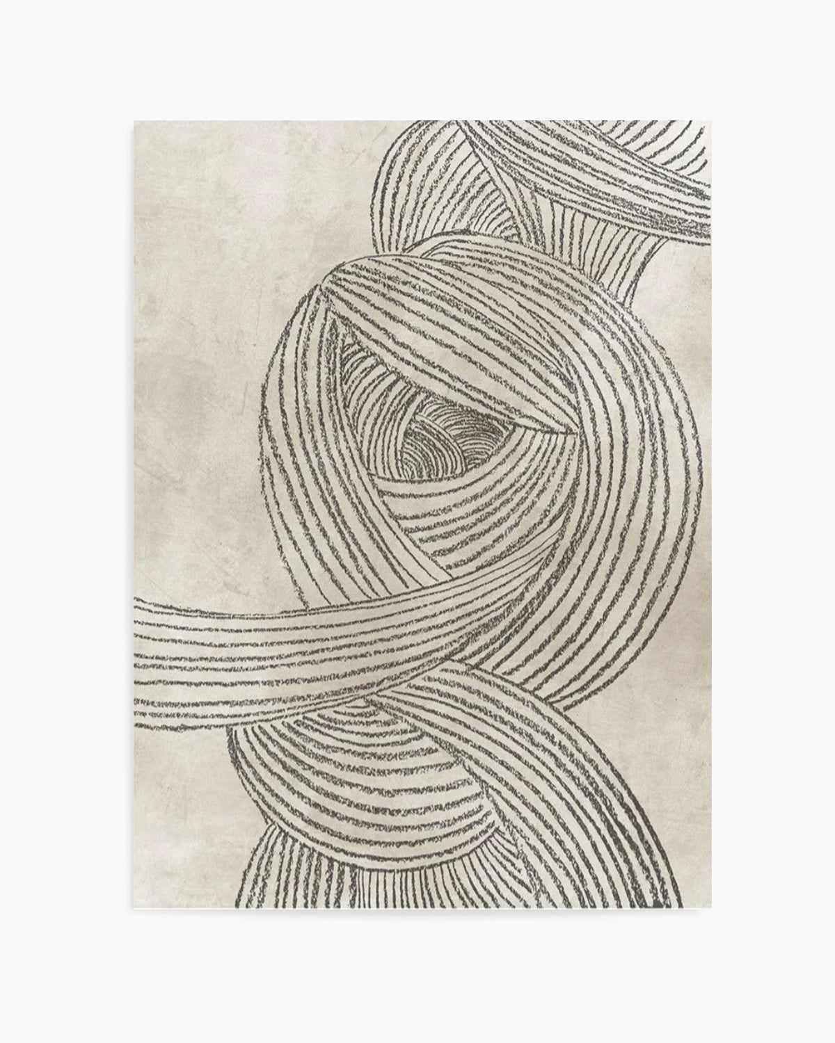 Linear Waves in Sage I Art Print