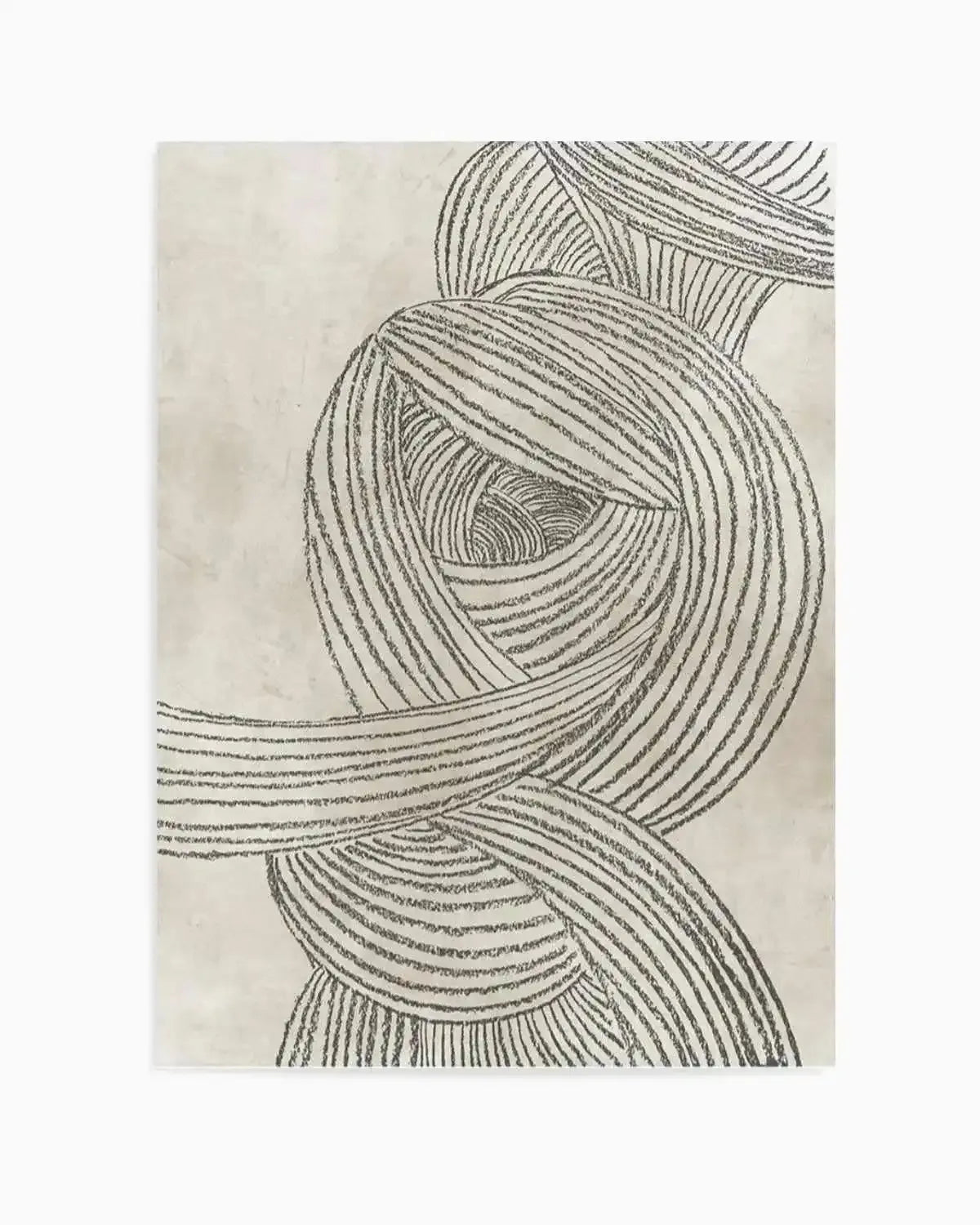 Linear Waves in Sage I Art Print from Olive et Oriel where you can shop wallpaper and artworks online