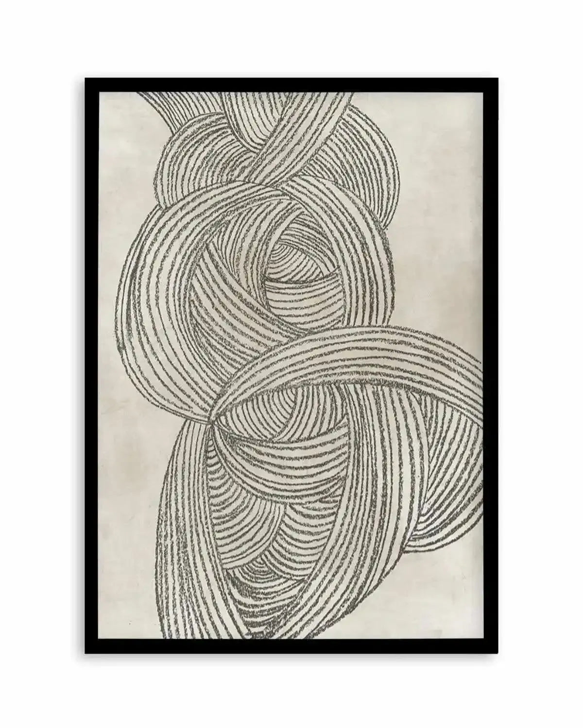 Linear Waves in Sage II Art Print from Olive et Oriel where you can shop wallpaper and artworks online