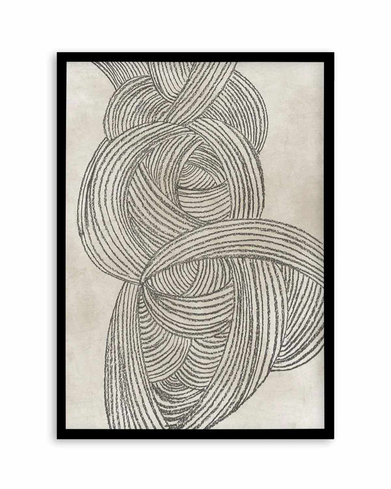 Linear Waves in Sage II Art Print