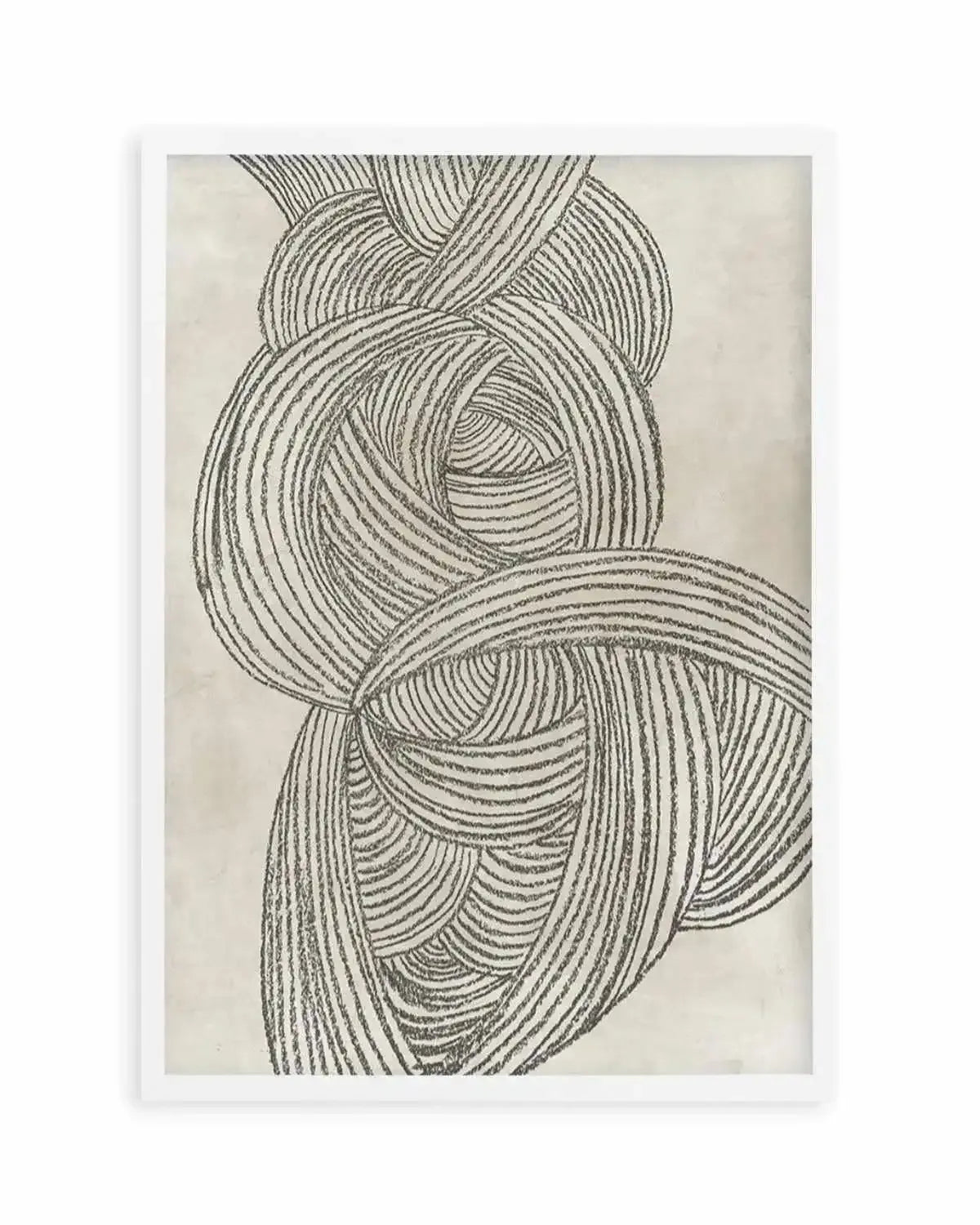 Linear Waves in Sage II Art Print from Olive et Oriel where you can shop wallpaper and artworks online