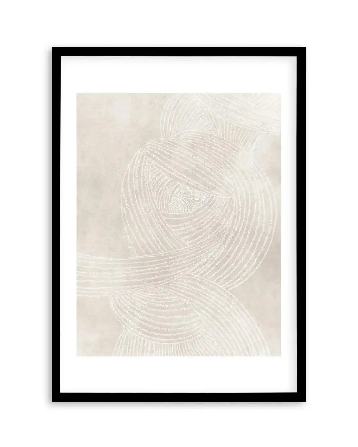 Linear Waves in Sand I Art Print-PRINT-Olive et Oriel-Olive et Oriel-A5 | 5.8" x 8.3" | 14.8 x 21cm-Black-With White Border-Buy-Australian-Art-Prints-Online-with-Olive-et-Oriel-Your-Artwork-Specialists-Austrailia-Decorate-With-Coastal-Photo-Wall-Art-Prints-From-Our-Beach-House-Artwork-Collection-Fine-Poster-and-Framed-Artwork