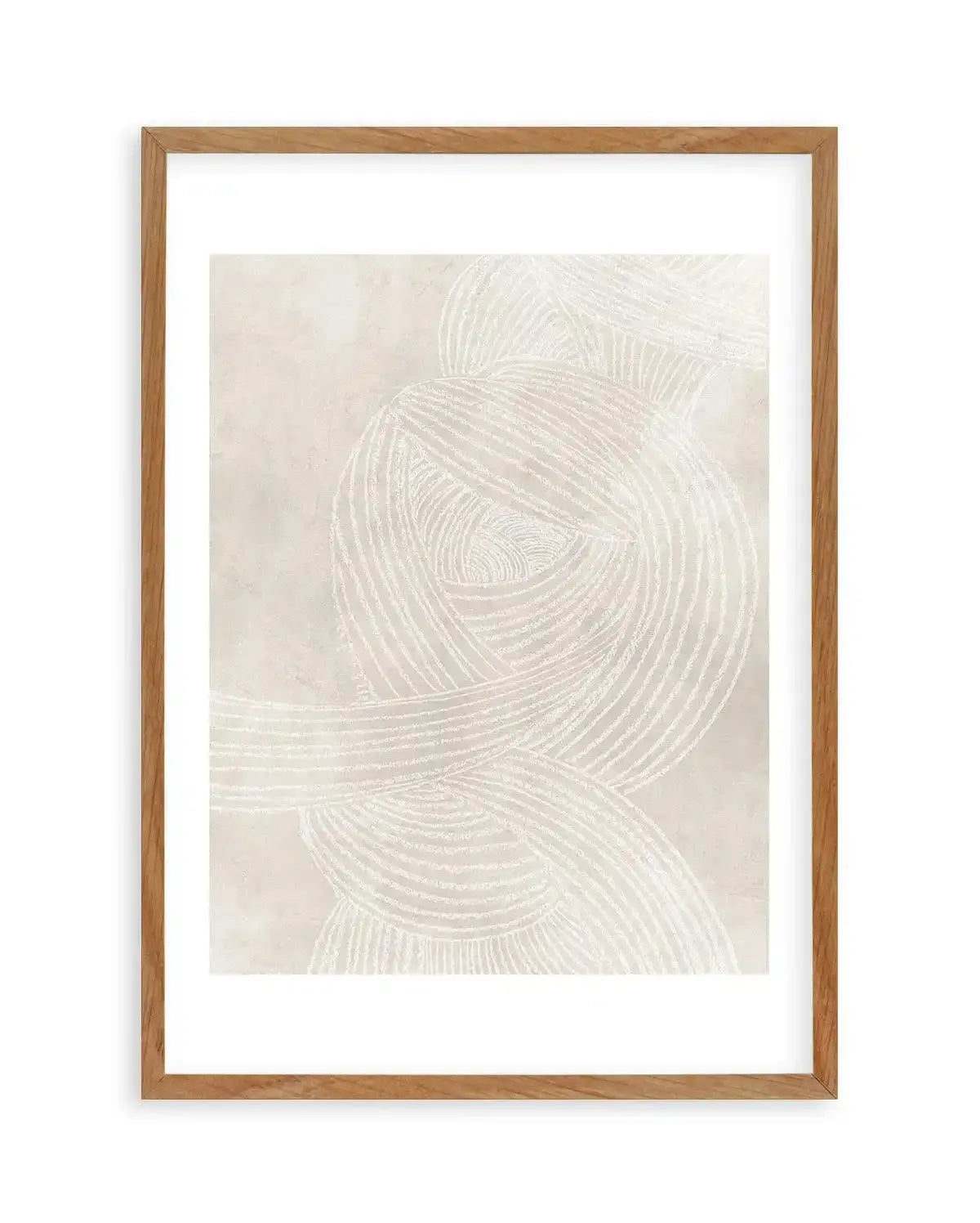Linear Waves in Sand I Art Print-PRINT-Olive et Oriel-Olive et Oriel-50x70 cm | 19.6" x 27.5"-Walnut-With White Border-Buy-Australian-Art-Prints-Online-with-Olive-et-Oriel-Your-Artwork-Specialists-Austrailia-Decorate-With-Coastal-Photo-Wall-Art-Prints-From-Our-Beach-House-Artwork-Collection-Fine-Poster-and-Framed-Artwork