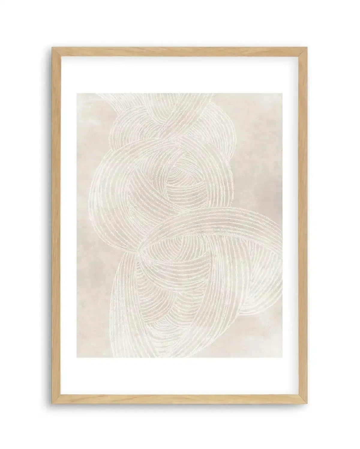 Linear Waves in Sand II Art Print-PRINT-Olive et Oriel-Olive et Oriel-A5 | 5.8" x 8.3" | 14.8 x 21cm-Oak-With White Border-Buy-Australian-Art-Prints-Online-with-Olive-et-Oriel-Your-Artwork-Specialists-Austrailia-Decorate-With-Coastal-Photo-Wall-Art-Prints-From-Our-Beach-House-Artwork-Collection-Fine-Poster-and-Framed-Artwork