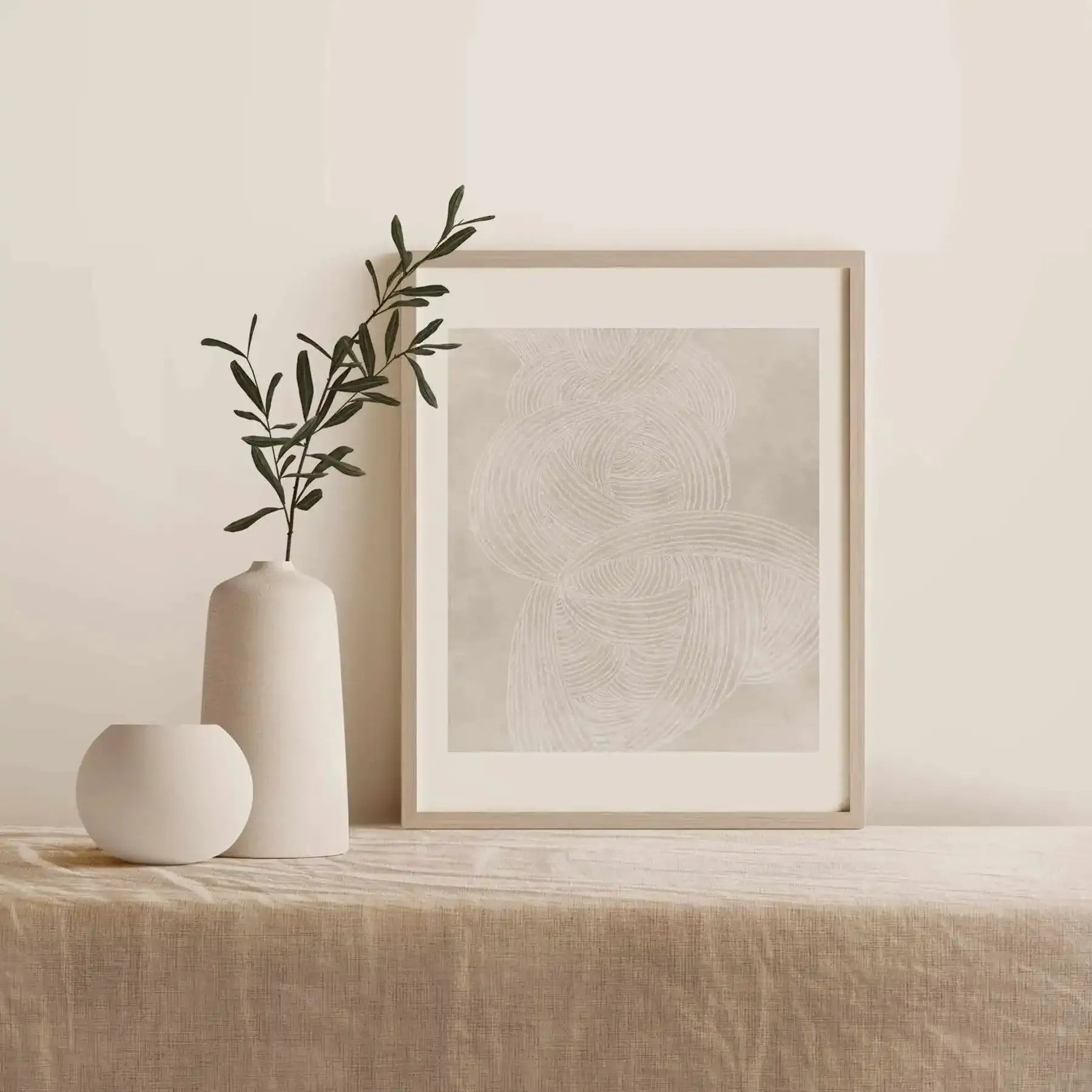 Linear Waves in Sand II Art Print-PRINT-Olive et Oriel-Olive et Oriel-Buy-Australian-Art-Prints-Online-with-Olive-et-Oriel-Your-Artwork-Specialists-Austrailia-Decorate-With-Coastal-Photo-Wall-Art-Prints-From-Our-Beach-House-Artwork-Collection-Fine-Poster-and-Framed-Artwork