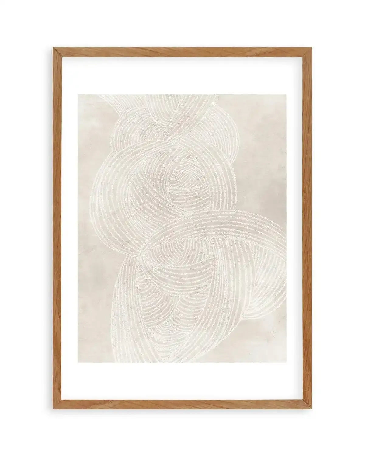 Linear Waves in Sand II Art Print-PRINT-Olive et Oriel-Olive et Oriel-50x70 cm | 19.6" x 27.5"-Walnut-With White Border-Buy-Australian-Art-Prints-Online-with-Olive-et-Oriel-Your-Artwork-Specialists-Austrailia-Decorate-With-Coastal-Photo-Wall-Art-Prints-From-Our-Beach-House-Artwork-Collection-Fine-Poster-and-Framed-Artwork